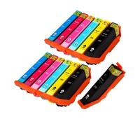 DEFIYAN 13PCS Compatible Ink Cartridges T2431 24XL Compatible With Expression Photo XP55 XP760 XP850 XP860 XP950 XP750 Inkjet Printers