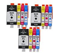 DEFIYAN 16PCS Compatible Ink Cartridge Replacement Compatible With 920XL Compatible With Officejet 6000 6500 7000 7500 Printers(3SET)