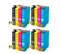 DEFIYAN 18XL Ink Cartridges Compatible Replacement Compatible With Expression Home XP205 XP215 XP225 XP305 XP312 T1811(4SET)