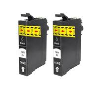 DEFIYAN 18XL T1811 T1814 Ink Cartridges Compatible With Various Printers Including XP415 XP302 XP102 XP202 XP205 XP305 XP402 XP312 XP225 XP212 XP412(BK 2PC)