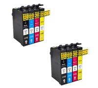 DEFIYAN 18XL T1811 T1814 Ink Cartridges Compatible With Various Printers Including XP415 XP302 XP102 XP202 XP205 XP305 XP402 XP312 XP225 XP212 XP412(2 SET)