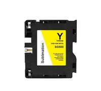 DEFIYAN 1Set Compatible Ink Cartridge Compatible With SG500 SG1000 With Updated Chip And Sublimation Ink Easy To Use(YL)