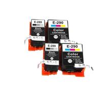 DEFIYAN 2 Sets Of Compatible Ink Cartridges Compatible With 289 290 T289 T290 WF100 E289 E290 Printer
