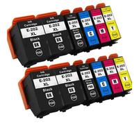DEFIYAN 202XL Ink Cartridges Compatible With Expression XP-6000 XP-6005 XP-6100 XP-6105 Printers(12PCS)