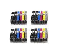 DEFIYAN 24pcs 4sets Ink Cartridges Compatible With MG7740 TS8040 TS9040 Printers PGI 470 CLI 471