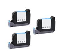 DEFIYAN 2588 2588+ 2588+(M) Compatible Solvent Ink Cartridge Compatible With Handheld Printer 600DPI Date 12.7mm Inkjet Coder Available In 1/3/5pcs(2588-BLACK-3PCS)