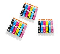 DEFIYAN 277 T277 277XL T2771 Compatible Color Inkjet Cartridge Compatible With Expression Photo XP 750 760 850 860 950 960 XP 970(3SETS)