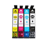 DEFIYAN 29XL Black Ink Cartridge Compatible Replacement Compatible With T29 T2991 T2991 Compatible With Use With XP235 XP335 XP332 XP432 XP435(4 Pcs)