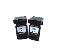 DEFIYAN 2Pack Compatible Ink Cartridge PG 512 CL 513 Compatible With Printers MP240 MP250 MP270 MP230 MP480 MX350 IP2700