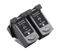 DEFIYAN 2pcs Compatible Ink Cartridge PG-40 CL-41 Compatible With MP140 MP150 MP160 MP180 MP190 MP210 MP220 MP450 MP470 Printer