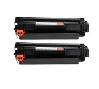 DEFIYAN 2Pcs Compatible Toner Cartridge CE285A Compatible With Pro P1102 M1130 M1132 M1210 M1212nf M1214nfh M1217nfw 285 85A(2 PCS 285A)