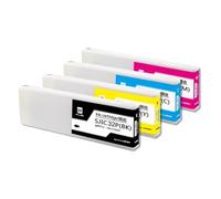 DEFIYAN 300ML SJIC32P Compatible Ink Cartridge Pigment Ink Compatible With TM-C7520G Label Printer Colors BK C M Y(SJIC32P- 4Color 1set)