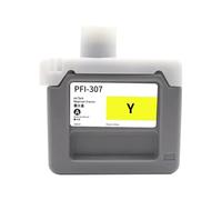 DEFIYAN 330ML Compatible Ink Cartridge PFI-307 PFI307 Compatible With IPF830 IPF840 IPF850 Printer With Full Ink Color(PFI-307-Y)