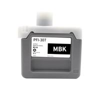 DEFIYAN 330ML Compatible Ink Cartridge PFI-307 PFI307 Compatible With IPF830 IPF840 IPF850 Printer With Full Ink Color(PFI-307-MBK)