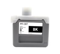 DEFIYAN 330ML Compatible Ink Cartridge PFI-307 PFI307 Compatible With IPF830 IPF840 IPF850 Printer With Full Ink Color(PFI-307-BK)
