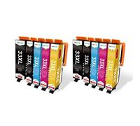 DEFIYAN 33XL Ink Cartridge T33XL T3351 Compatible Compatible With XP530 XP630 XP830 XP635 XP540 XP640 XP645 XP900 T3351 T3361 XL(10pcs (2set))