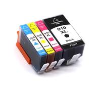 DEFIYAN 4 Pack Compatible Ink Cartridges Compatible With 910XL OfficeJet Pro 8010 8012 8020 8022 8023 8024 8025 8026 8028 8035 Printers(1SET 4PCS)