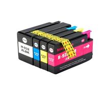 DEFIYAN 4 Pack Compatible Ink Cartridges Compatible With 932XL 933XL Compatible With OfficeJet 6100 6600 6700 7110 7610 7612 Printers(1SET)