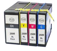 DEFIYAN 4 Pack Compatible Ink Cartridges Compatible With PGI2500 XL Compatible With Maxify IB4050 MB5050 MB5350 Printers In Europe