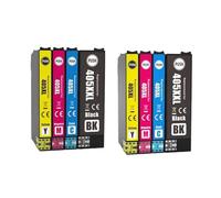 DEFIYAN 405XL 405XXL Compatible Ink Cartridge Compatible With C13T02J14010 Compatible With Use With WorkForce WF-7310DTW WF-7830DTWF WF-7835DTWF WF-7840(2SETS (8PCS))