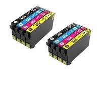DEFIYAN 405XL T405XL Compatible Ink Cartridge Compatible With WF-3820DWF WF-3825DWF WF-4820DWF WF-4825DWF WF-4830(2SETS (8PCS))