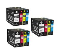 DEFIYAN 4Color Ink Cartridge Compatible With PGI-2700 Compatible With MAXIFY IB4070 MB5170 MB5470 IB4170 MB5370 5070 Inkjet Printer(3 Set)