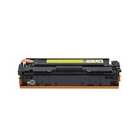 DEFIYAN 4Color Toner Cartridge Compatible With CF540A 203A CF541A CF543A Compatible With M254nw M254dw MFPM281fdw M281fdn M280nw(1PCS YELLOW)