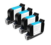 DEFIYAN 4pcs Willita 12.7mm Black Ink Cartridge Fast Drying Solvent Ink Cartridge Compatible With 12.7mm TIJ Inkjet Printer 2588