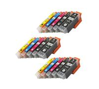 DEFIYAN 5 Color Compatible Ink Cartridge T2621 26XL Compatible With Printers XP Series Models XP510 XP520 XP600 XP605 XP615 XP620 XP625 XP710 XP720 XP800 XP810 XP820(3 Sets)