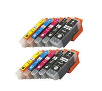 DEFIYAN 5 Color Compatible Ink Cartridge T2621 26XL Compatible With Printers XP Series Models XP510 XP520 XP600 XP605 XP615 XP620 XP625 XP710 XP720 XP800 XP810 XP820(2 Sets)