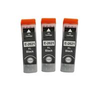 DEFIYAN 5 Color Compatible Ink Cartridge T2621 26XL Compatible With Printers XP Series Models XP510 XP520 XP600 XP605 XP615 XP620 XP625 XP710 XP720 XP800 XP810 XP820(3xBlack)