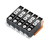 DEFIYAN 5 Pack Compatible Ink Cartridges Compatible With 178 And 178XL Compatible With Photosmart 5510 5515 6510 7510 B109a B109n B110a Printers(5PCS BLACK)