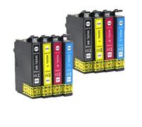DEFIYAN 502xl Ink Cartridges Compatible With 502XL Expression XP5100 XP5105 Workforce WF-2865 WF-2860(2SET)