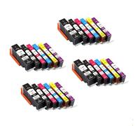 DEFIYAN 580XXL 581XXL Ink Cartridge Compatible Replacement Compatible With PGI580 CLI581 PGI 580 XXL CLI 581 XXL(4set)