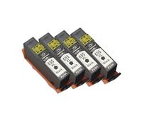 DEFIYAN 5Pcs Compatible Ink Cartridge 655 655XL With Chip Compatible With 3525 5525 4615 4625 4525 6520 6525 6625(4 BLACK)