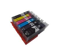 DEFIYAN 5set Compatible Ink Cartridges Compatible With 570 570XL PGI570 CLI571 MG5750 MG5751 MG5752 MG5753 MG6850