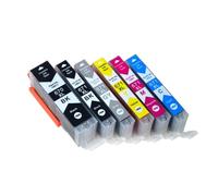 DEFIYAN 6 Pack Compatible Ink Cartridges Compatible With MG5760 MG5765 MG5766 MG6860 MG6865 MG7760 MG7765 MG7766 Printers