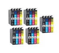 DEFIYAN 603XL T603 Compatible Ink Cartridge Set Compatible With XP 2100 2105 3100 3105 4100 4105 WF-2810 2830 2835 2850 Printers 1 To 10 Pack(T603XL-5SET)