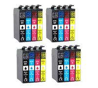 DEFIYAN 603XL T603 Ink Cartridge Compatible With 1 To 10 Sets Compatible With E603 XP 2100 2105 3100 3105 4100 4105 WF-2810 2830 2835 2850 Printers(T603XL-4SET)