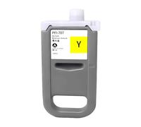 DEFIYAN 700ml Compatible Ink Cartridge PFI707 Compatible With IPF 830 840 850 Series Printers With Chip(PFI-707-Y Dye)