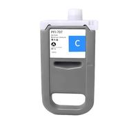 DEFIYAN 700ml Compatible Ink Cartridge PFI707 Compatible With IPF 830 840 850 Series Printers With Chip(PFI-707-C Dye)
