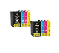 DEFIYAN 8 Compatible Ink Cartridges Compatible With 27 27XL Compatible With WorkForce WF-7710 WF-7720 WF-7210 WF-7610 WF-3620 WF-3640 WF-7110 WF-7620