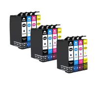 DEFIYAN 8 Pack Compatible Ink Cartridges T1631 T1634 Compatible With WorkForce WF 2010 2540 2750 2510 2520 2530 2760 Printer(3set 12PK)