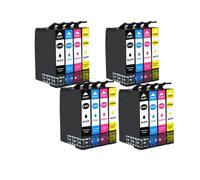 DEFIYAN 8 Pack Compatible Ink Cartridges T1631 T1634 Compatible With WorkForce WF 2010 2540 2750 2510 2520 2530 2760 Printer(4set 16PK)