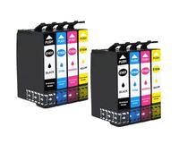 DEFIYAN 8 Pack Compatible Ink Cartridges T1631 T1634 Compatible With WorkForce WF 2010 2540 2750 2510 2520 2530 2760 Printer(2set 8PK)