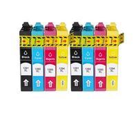 DEFIYAN 8PCS Compatible Ink Cartridges T1291 T1294 T1295 Compatible With Stylus Printers SX235W SX425W SX420W SX438W SX525WD SX535WD