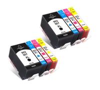 DEFIYAN 903XL Ink Cartridge Set Compatible With Officejet Pro 6950 6960 6970 6975 Compatible With 903XL 907XL 1 To 6 Pack(2set 8pcs)