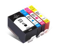 DEFIYAN 903XL Ink Cartridge Set Compatible With Officejet Pro 6950 6960 6970 6975 Compatible With 903XL 907XL 1 To 6 Pack(1set 4pcs)