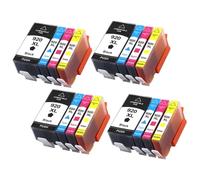 DEFIYAN 920XL Compatible Ink Cartridge Set Compatible With Officejet 6000 6500 6500A 7000 7500 7500A Printers With Chip 4 Color Ink(920XL-4set)