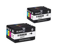 DEFIYAN 950XL 951XL Ink Cartridge Compatible With Officejet 8100 8600 8700 8610 8620 8630 8640 8660 8615 8625 251dw 276dw Printers(2 set)